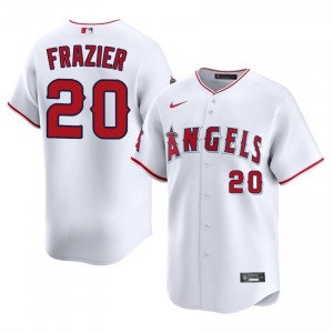 Los Angeles Angels Adam Frazier #20 White Men Baseball Jersey | 2026 Season Game 93433145