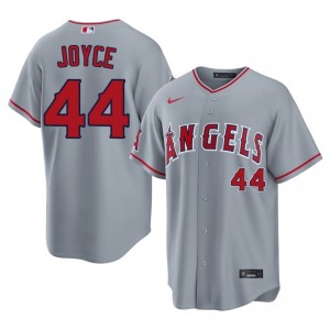 Ben Joyce #44 LA Angels Baseball Jersey | Limited Men Gray Embroidery Edition 70713396