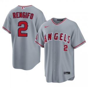 Luis Rengifo #2 LA Angels Baseball Jersey | Exclusive Men Gray Embroidery Edition 47020701