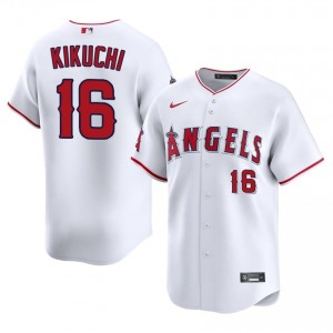 Los Angeles Angels Yusei Kikuchi #16 White Men Baseball Jersey | 2026 Season Professional 85731958