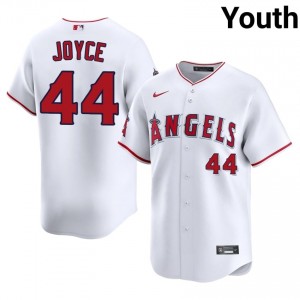 Angels Ben Joyce #44 White Youth Baseball Jersey | 2026 Season Classic 11092934